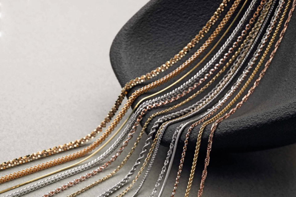 Asolo Gold: gold and platinum chains