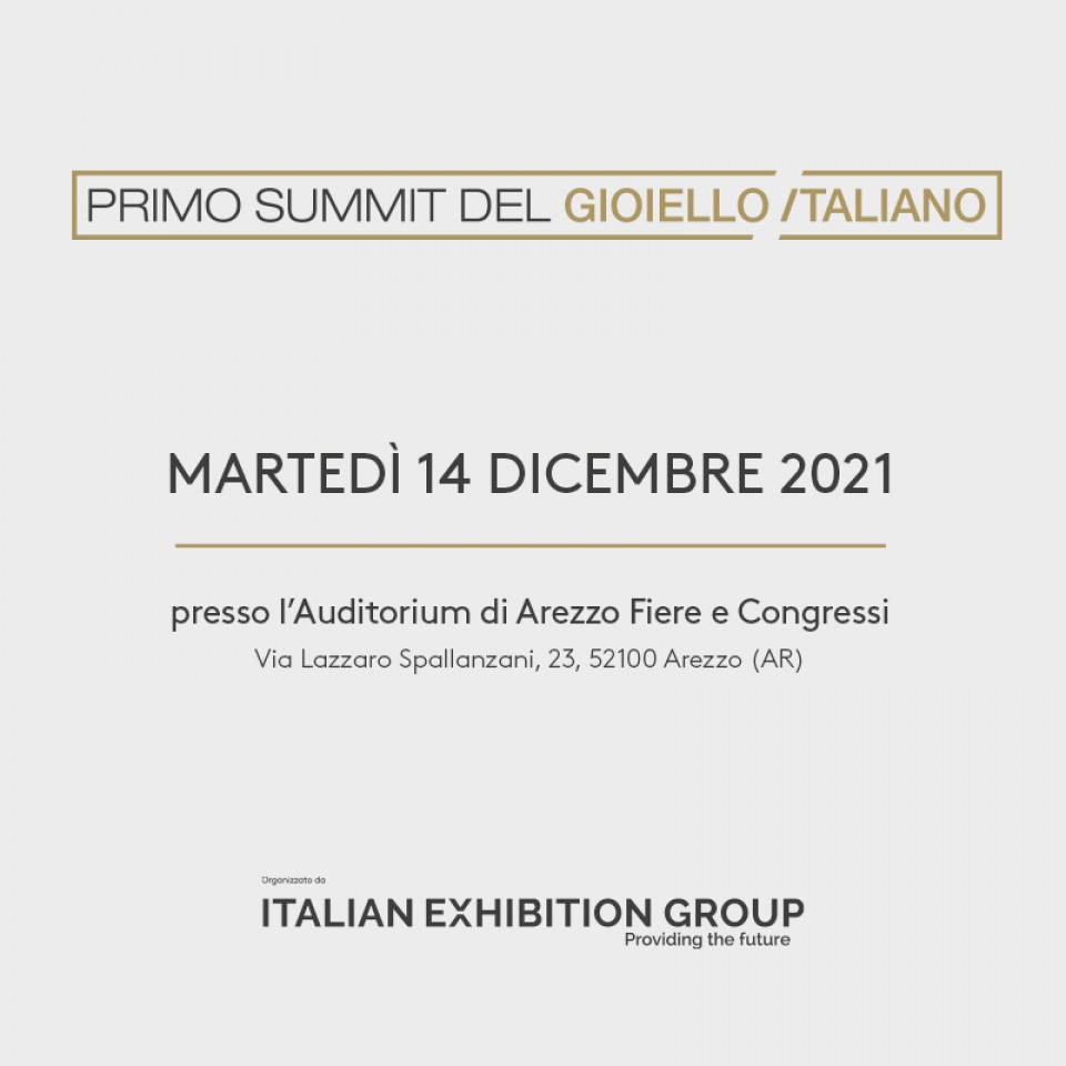 The first Italian Jewellery Summit in Arezzo
